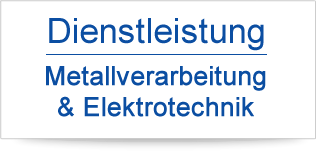 Dienstleistung Metallverarbeitung & Elektrotechnik - Vertrieb von Signiertechnik, Prägetechnik & 